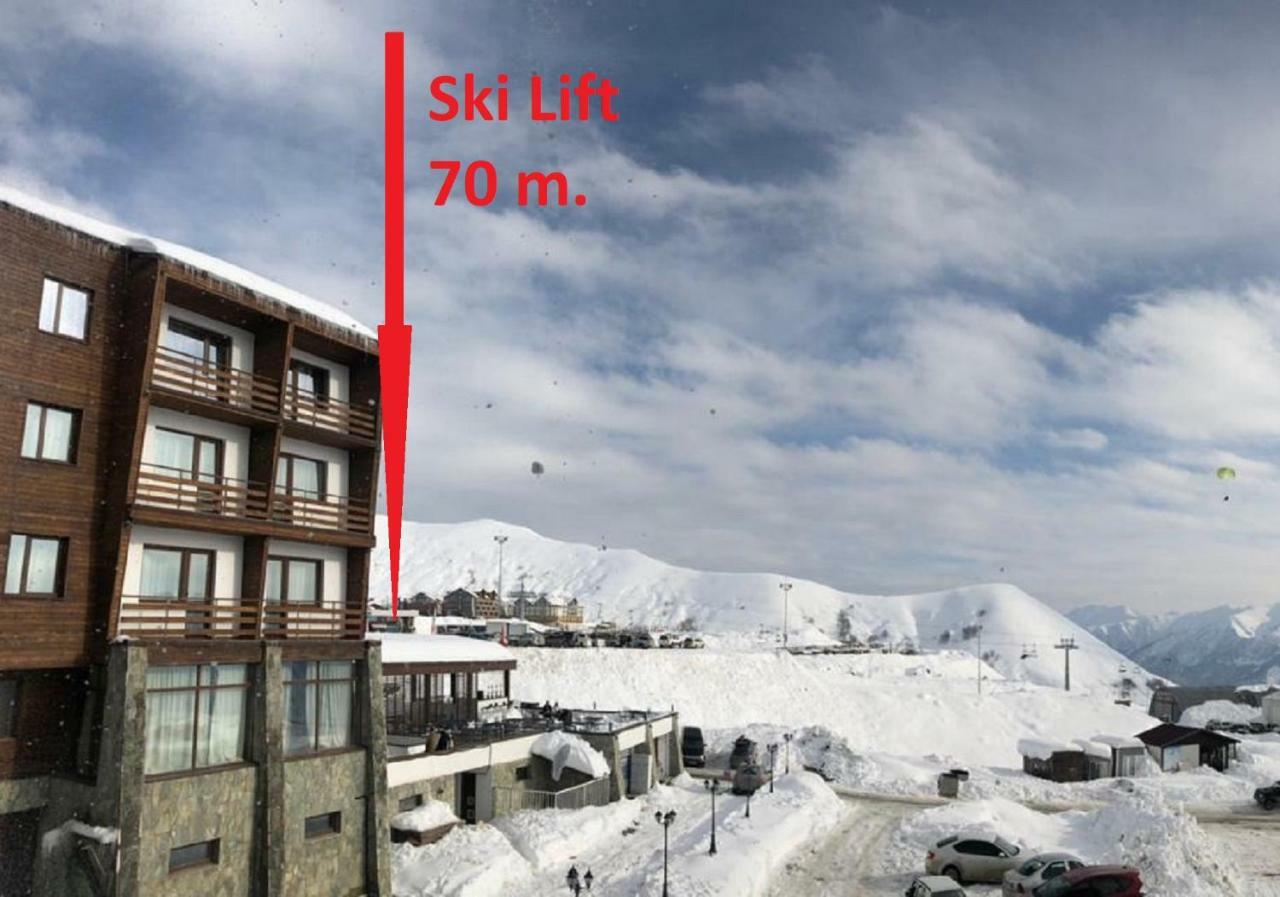 2-Room Apartment Nft Vista Gudauri 17- Near Ski Lift المظهر الخارجي الصورة